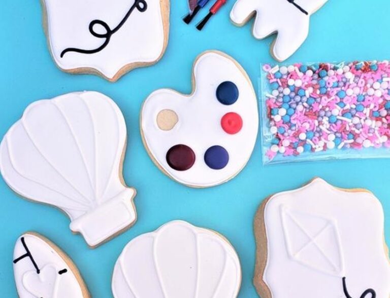 Color my cookie by tart bakery: learn to decorate cookie easy and quick